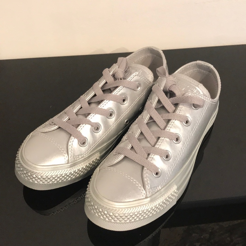 NEW CONVERSE CHUCK TAYLOR ALL STAR METALLIC RUBBER